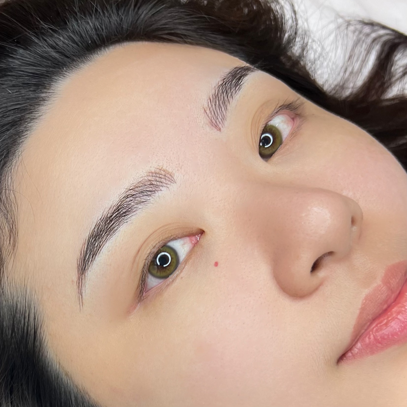 仿真感手工飄眉作品